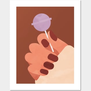 Lollipop and Nails Posters and Art